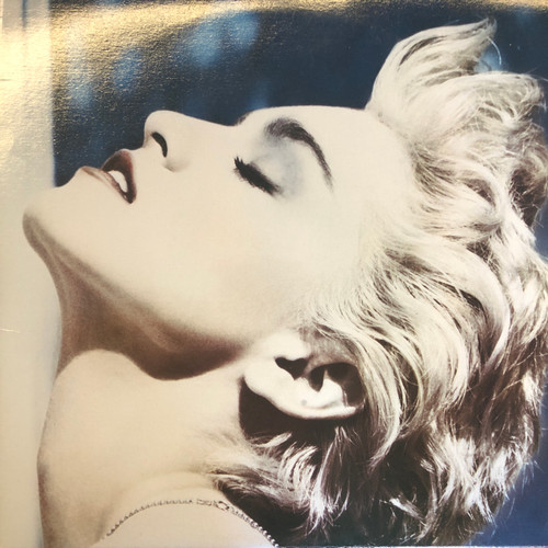Madonna - True Blue (EX+/EX) (1985, CAN) - Includes original inner sleeve & Poster!