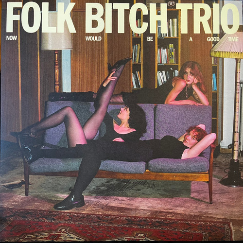 Folk Bitch Trio - Now Would Be A Good Time (2025 Black Vinyl - EX/EX)