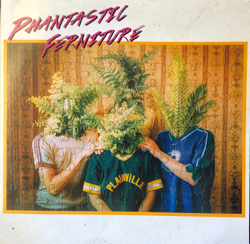 Phantastic Ferniture - Phantastic Ferniture  (NM-/NM-) (2018, US, Numbered Edition) - Green/Pink Translucent Split Vinyl 