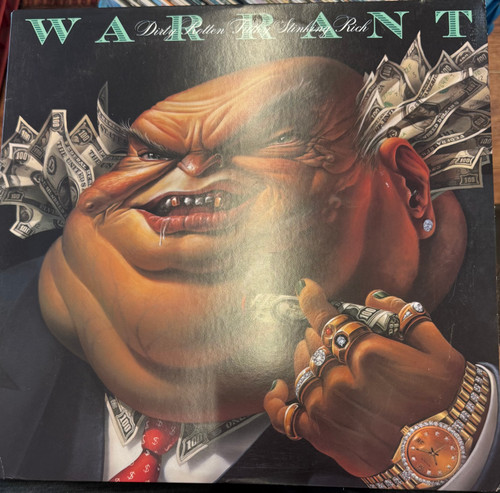 Warrant - Dirty Rotten Filthy Stinking Rich (1989 Canadian Promo NM/EX)