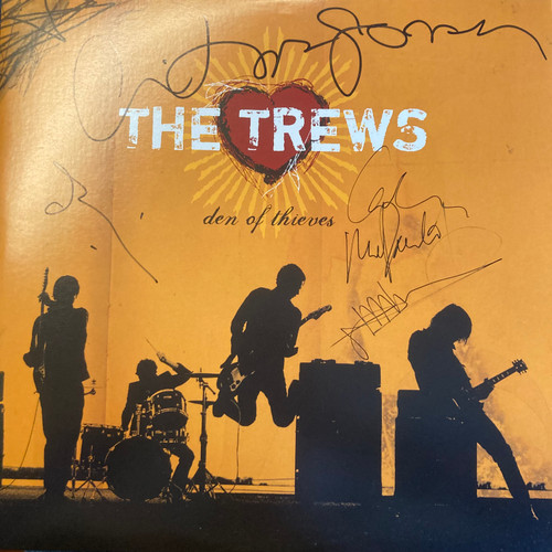 The Trews - Den Of Thieves (2019 Canada, RSD special edition, SIGNED, 2xLP, Orange and black vinyl, NM/NM)