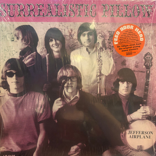 Jefferson Airplane - Surrealistic Pillow (2002 US, Reissue, Mono, George Ingram Mastering, In open shrink with hype sticker, EX/EX) 