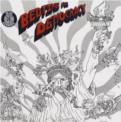 DEAD KENNEDYS 米国初盤 新聞付 LP Dead Kennedys - Bedtime For Democracy (2003 USA reissue, NM/EX