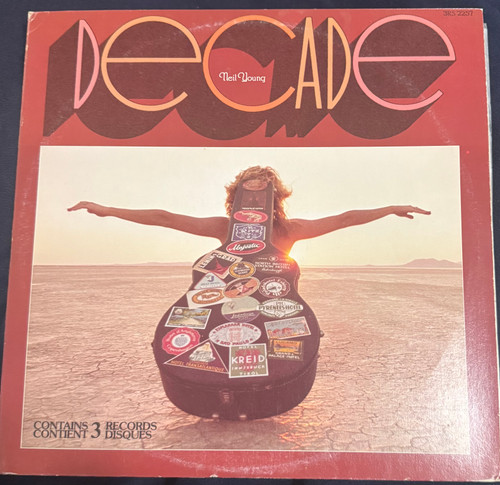 Neil Young -Decade (1977 3LP EX/VG+) 