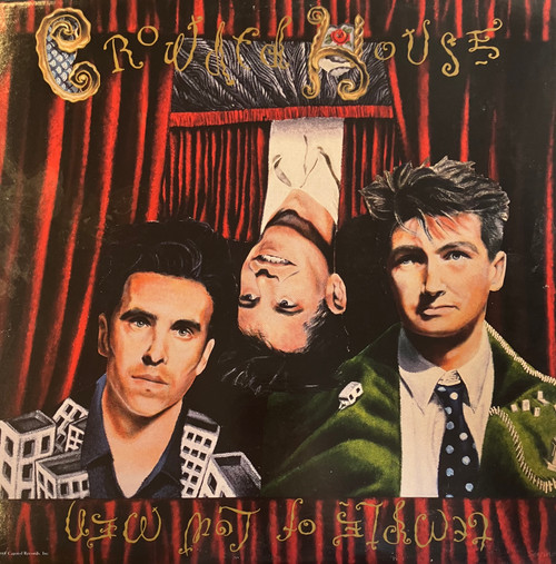 Crowded House – Temple Of Low Men (EX+/VG+) (CAN,1988) - With original inner sleeve 