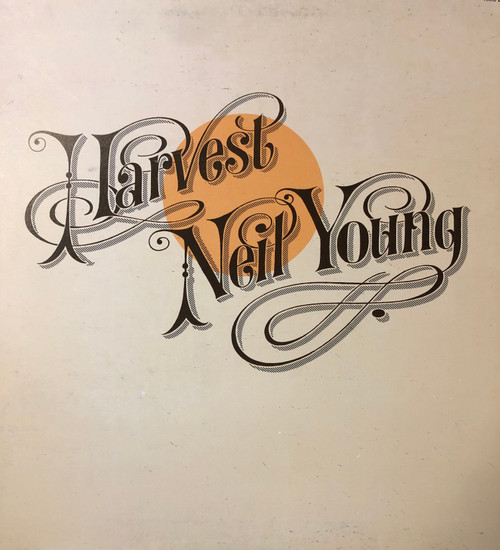 Neil Young - Harvest (EX/EX-) (1978, CAN, Reissue) - Includes insert 