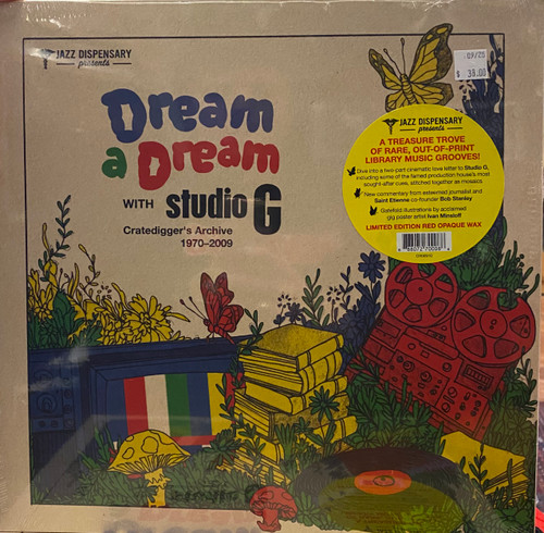 Various — Dream A Dream With Studio G: Cratedigger’s Archive 1970-2009 (Red Opaque Vinyl)