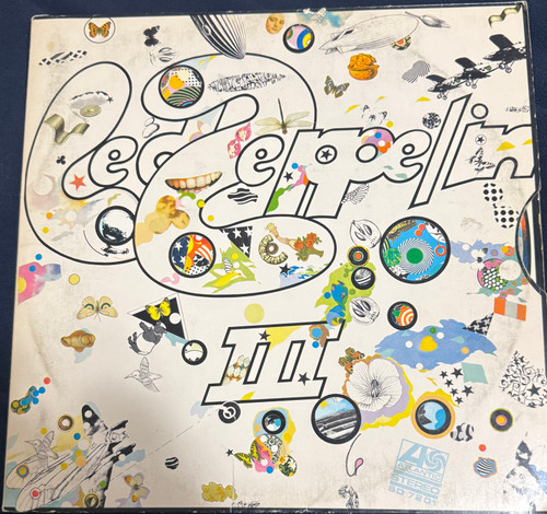 Led Zeppelin III  (1970 1st Canadian Pressing Red Atlantic VG/VG)