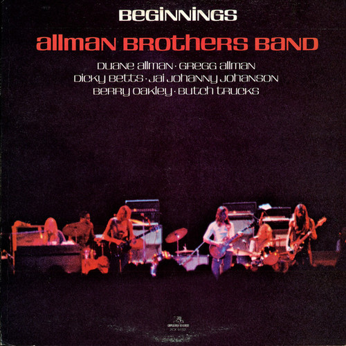 The Allman Brothers Band – Beginnings (2LPs used Canada 1974 compilation in gatefold jacket VG+/VG+)