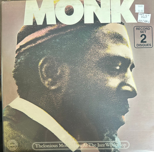 Thelonious Monk - Live at the Jazz Workshop (1982 US 2xLP, EX/VG+)