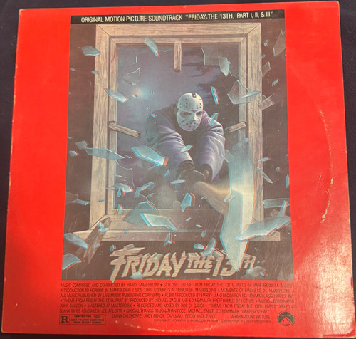 Friday the 13th Parts I , II & III (1982 EX/VG)