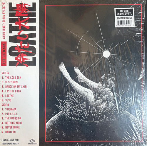 Loathe - The Cold Sun (2020 US, White vinyl, Numbered, In open shrink, NM/EX)