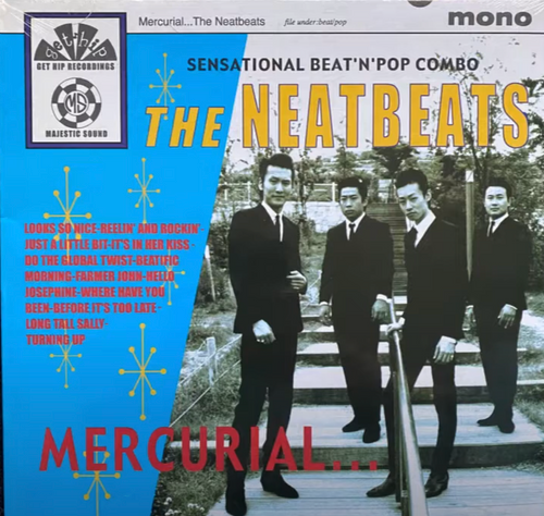 The Neatbeats – Mercurial... (LP used USA 1999 on blue vinyl...rock band from Japan NM-/NM-)
