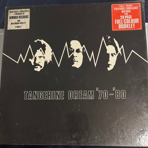 Tangerine Dream ‘70-‘80 Pressed by Nimbus with 28 page booklet - 4 LPs are NM 