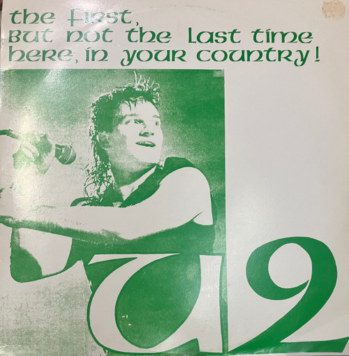 U2 - The Unforgettable Concert The First, But Not The Last Time Here, In Your Country! (VG+/VG+) (Unofficial Release, 2xLP) - Live from 1985