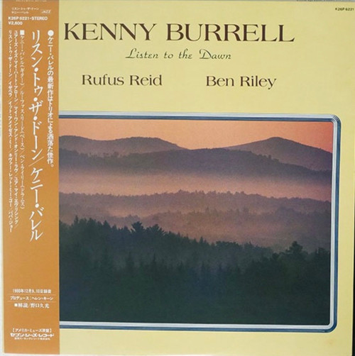 Kenny Burrell — Listen To The Dawn (Japan 1983, NM/NM)