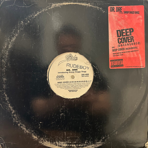Dr. Dre Introducing Snoop Doggy Dogg - Deep Cover (1992, VG/Good)