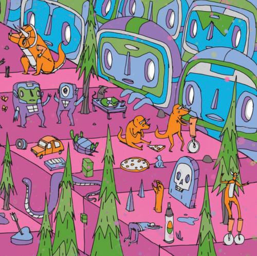 Various — Vinyl Moon Volume 040: Gap The Mind (US 2018 Compilation, Pink Vinyl, NM/NM-)