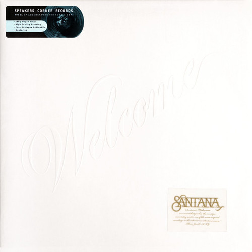 Santana – Welcome (LP NEW SEALED Germany 2012 remastered reissue on 180 gm vinyl in gatefold jacket...pure analogue)
