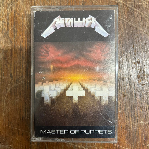 Metallica - Master Of Puppets CASSETTE (1986, NM/VG+)