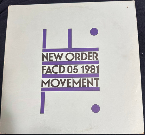 New Order - Movement (1981 VG+/VG)