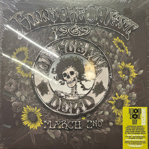 The Grateful Dead - Fillmore West 1969: March 2nd (2023, sealed)