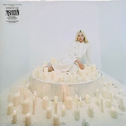 Ashe  – Ashlyn (2LPs used US 2021 limited edition red and white smash coloured viny...fourth side is etched with no music NM-/NM-)