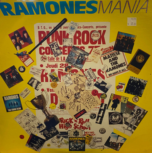 Ramones — Ramones Mania (Canada 1988 Compilation, VG+/VG+)