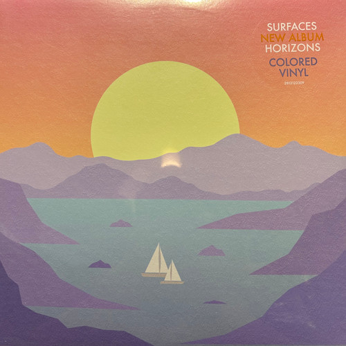 Surfaces - Horizons (2020, colour vinyl, sealed)