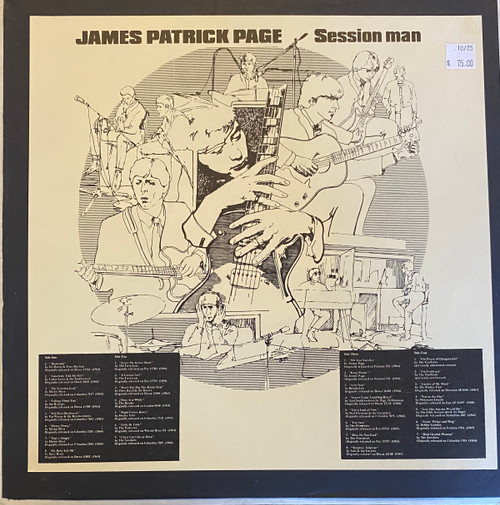 James Patrick Page — Session Man (Unofficial Release, Compilation, VG+/VG+)