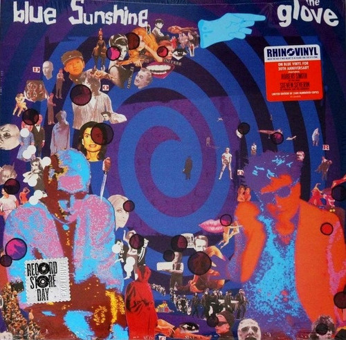The Glove – Blue Sunshine (LP used US 2013 Record Store Day limited numbered edition reissue on 180 gm blue marble vinyl NM-/VG+)