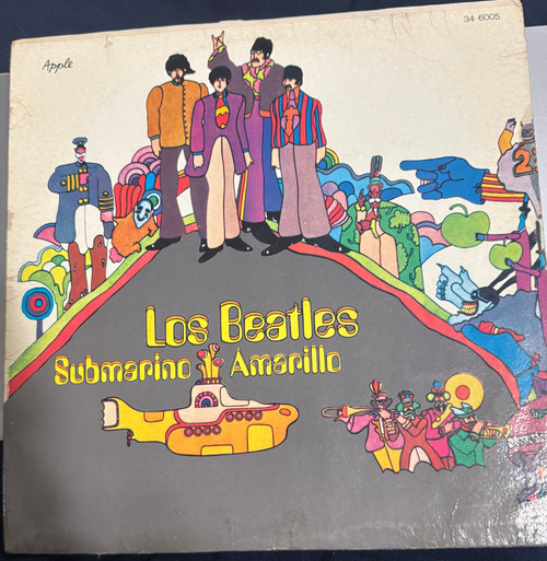 Los Beatles - Submarino Amarillo (1969 Argentina VG/VG) 