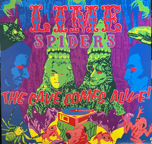 Lime Spiders - The Cave Comes Alive! (EX/EX) (1987, CAN)