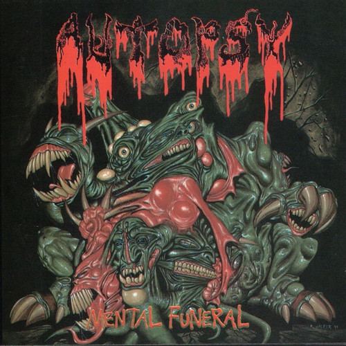 Autopsy - Mental Funeral (2011 Limited Edition Reissue on Red Vinyl - Numbered #0849/2000