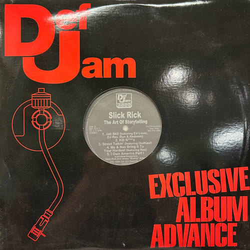 Slick Rick - The Art Of Storytelling (1999, promo, EX/VG+)