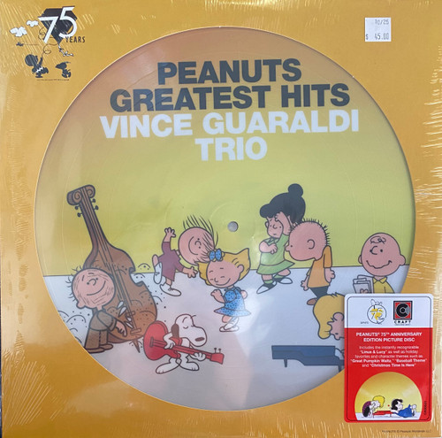 Vince Guaraldi Trio — Peanuts Greatest Hits (75th Anniversary Picture Disc, Reissue)