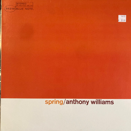 Anthony Williams - Spring (1985 US, reissue, w/ original inner, VG+/EX-)