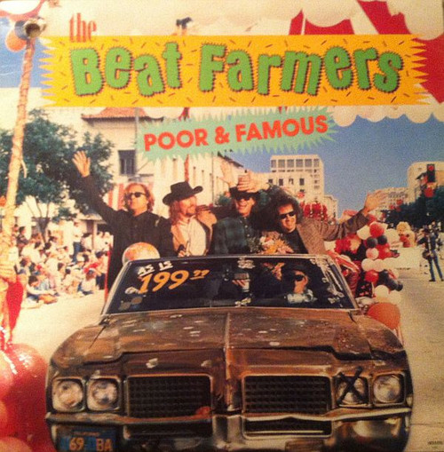 The Beat Farmers – Poor & Famous (LP used Canada 1989 NM-/VG+)