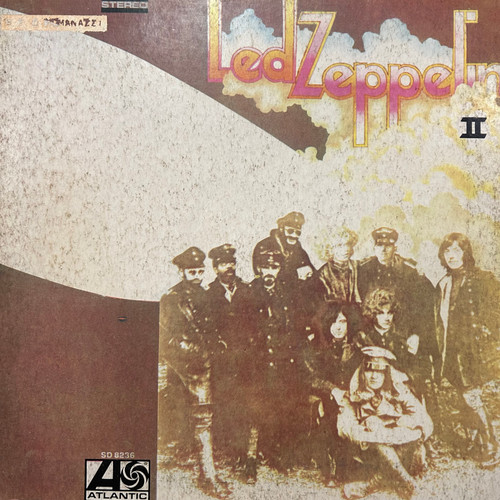 Led Zeppelin - II (1971, Italy, VG-/VG-) 