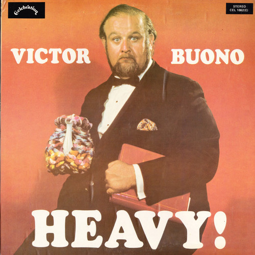 Victor Buono – Heavy! (LP used Canada 1971 VG+/VG+)