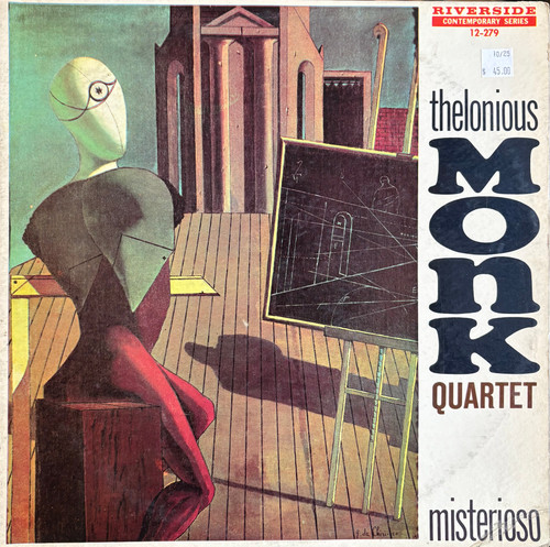 Thelonious Monk Quartet - Misterioso (1958 US, Includes patent stamp in matrix, VG/VG-)