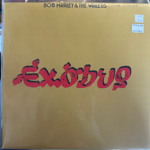 Bob Marley & The Wailers - Exodus (1977 Canada, EX/VG+)