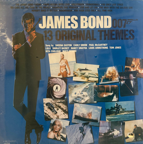 James Bond - 13 Original Themes (1983 Canada, Compilation, Stereo, Mono, Hole punch, SEALED)