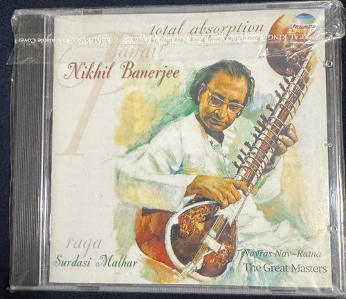 Nikhil Banerjee Total Absorption (2000 Sealed CD Recorded Live 1984) 