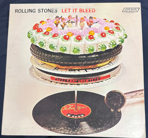 The Rolling Stones - Let it Bleed (1969 1st Canadian Pressing with Poster)