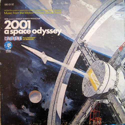 2001: A Space Odyssey Music From The Motion Picture Sound Track  (LP used Canada 1968 in gatefold jacket VG+/VG+)