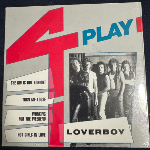 Loverboy - 4 Play (1987 7” SEALED) 