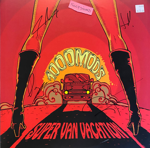 1000mods — Super Van Vacation (2023 Reissue, SIGNED, NM-/NM-)
