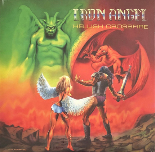 Iron Angel — Hellish Crossfire (Germany 2017 Reissue, NM-/NM-)