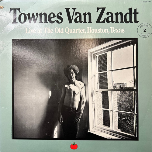 Townes Van Zandt - Live At The Old Quarter, Houston, Texas (1977, EX/VG)